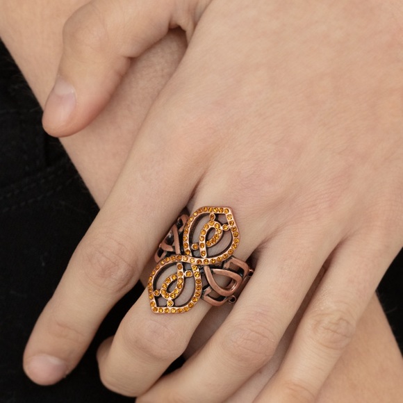 Dutchess Drama Copper Ring - Picture 2 of 2